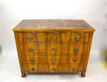 19TH CENTURY, AUSTRIA, BIEDERMEIER CHEST OF DRAWERS, WRITING
