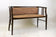 20TH CENTURY, AUSTRIA, ART NOUVEAU, BENTWOOD, BENCH, NEWLY UPHOLSTERED