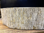 PETRIFIED WOOD SINK, GREY, BEIGE, ORGANIC MODERN, TOP QUALITY