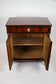 19TH CENTURY, GERMANY, MAHOGANY, EMPIRE, COMMODE, GILT CARYATIDS