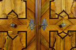18TH CENTURY,NUTWOOD BAROQUE CABINET,AUSTRIA