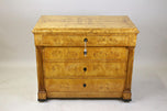19TH CENTURY, GERMANY, BIRDSEYE MAPLE, BIEDERMEIER CHEST