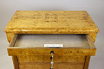 19TH CENTURY, GERMANY, BIRDSEYE MAPLE, BIEDERMEIER CHEST