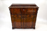 19TH CENTURY, BIEDERMEIER, MAHOGANY, SIDEBOARD, BUFFET, HALFCABINET, AT CA. 1850