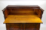 19TH CENTURY, BIEDERMEIER, MAHOGANY, SIDEBOARD, BUFFET, HALFCABINET, AT CA. 1850