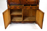 19TH CENTURY, BIEDERMEIER, MAHOGANY, SIDEBOARD, BUFFET, HALFCABINET, AT CA. 1850