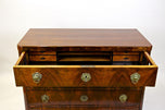 19TH CENTURY, AUSTRIA, BIEDERMEIER CHEST OF DRAWERS, WRITING COMMODE