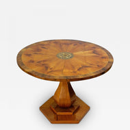 BIEDERMEIER, 19TH CENTURY, CHERRYWOOD, DINING TABLE, CENTER TABLE, AUSTRIA, CA. 1830