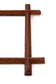 19TH CENTURY, AUSTRIA, TRAMP ART, WALL MIRROR, RUSTIC, HANDCARVED