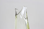 MURANO GLASS, AMBERCOLORED, BROWN, VASE, MID CENTURY, ITALY, 1960/70
