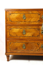 18TH CENTURY, AUSTRIA, CHERRYWOOD CHEST OF DRAWERS, JOSEPHINISM