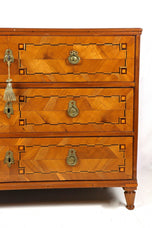 18TH CENTURY, AUSTRIA, CHERRYWOOD CHEST OF DRAWERS, JOSEPHINISM
