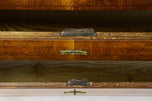 19TH CENTURY, AUSTRIA, NUTWOOD CHEST, WRITING, COMMODE