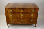 19TH CENTURY, AUSTRIA, NUTWOOD CHEST, WRITING, COMMODE