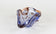 MID CENTURY, ITALY, MURANO GLASS BOWL, BLUE, AMBER, 1960
