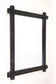 TRAMP ART, RUSTIC, WALL MIRROR, AUSTRIA, 1880