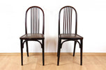 PAIR, ART NOUVEAU, THONET, CHAIRS, JOSEF HOFFMANN, 1906