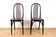 PAIR, ART NOUVEAU, THONET, CHAIRS, JOSEF HOFFMANN, 1906