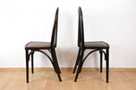 PAIR, ART NOUVEAU, THONET, CHAIRS, JOSEF HOFFMANN, 1906