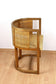20TH CENTURY, ART NOUVEAU, ELMWOOD, ARMCHAIR, PRAG-RUDNIKER, VIENNA