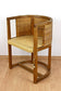 20TH CENTURY, ART NOUVEAU, ELMWOOD, ARMCHAIR, PRAG-RUDNIKER, VIENNA