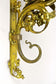 19TH CENTURY, AUSTRIA, BAROQUE, CANDLE WALL SCONCES, PAIR