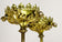 19TH CENTURY, AUSTRIA, BAROQUE, CANDLE WALL SCONCES, PAIR