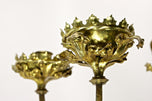 19TH CENTURY, AUSTRIA, BAROQUE, CANDLE WALL SCONCES, PAIR