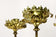 19TH CENTURY, AUSTRIA, BAROQUE, CANDLE WALL SCONCES, PAIR