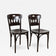 ART NOUVEAU, BENTWOOD, CHAIRS, J&J KOHN, VIENNA, 1910