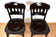 ART NOUVEAU, BENTWOOD, CHAIRS, J&J KOHN, VIENNA, 1910