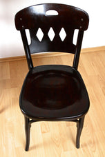 ART NOUVEAU, BENTWOOD, CHAIRS, J&J KOHN, VIENNA, 1910