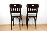 ART NOUVEAU, BENTWOOD, CHAIRS, J&J KOHN, VIENNA, 1910