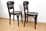 ART NOUVEAU, BENTWOOD, CHAIRS, J&J KOHN, VIENNA, 1910