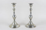 19TH CENTURY, AUSTRIA, SILVER, PAIR OF CANDLESTICKS, DIANA HEAD