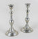 19TH CENTURY, AUSTRIA, SILVER, PAIR OF CANDLESTICKS, DIANA HEAD