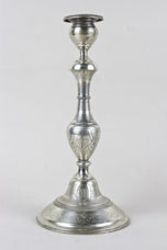 19TH CENTURY, AUSTRIA, SILVER, PAIR OF CANDLESTICKS, DIANA HEAD