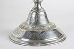 19TH CENTURY, AUSTRIA, SILVER, PAIR OF CANDLESTICKS, DIANA HEAD