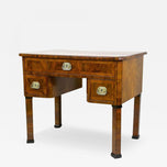 19TH CENTURY, AUSTRIA, BIEDERMEIER WRITING DESK, NUTWOOD, CIRCA 1830
