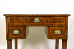 19TH CENTURY, AUSTRIA, BIEDERMEIER WRITING DESK, NUTWOOD, CIRCA 1830