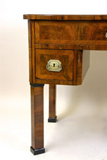 19TH CENTURY, AUSTRIA, BIEDERMEIER WRITING DESK, NUTWOOD, CIRCA 1830