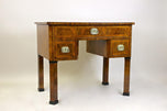 19TH CENTURY, AUSTRIA, BIEDERMEIER WRITING DESK, NUTWOOD, CIRCA 1830