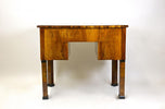 19TH CENTURY, AUSTRIA, BIEDERMEIER WRITING DESK, NUTWOOD, CIRCA 1830