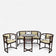 ART NOUVEAU, BENTWOOD, SALON SUITE, JOSEF HOFFMANN, AUSTRIA, 1905
