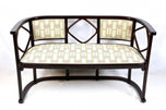 ART NOUVEAU, BENTWOOD, SALON SUITE, JOSEF HOFFMANN, AUSTRIA, 1905