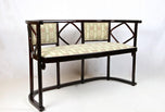 ART NOUVEAU, BENTWOOD, SALON SUITE, JOSEF HOFFMANN, AUSTRIA, 1905