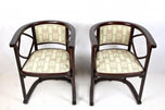 ART NOUVEAU, BENTWOOD, SALON SUITE, JOSEF HOFFMANN, AUSTRIA, 1905