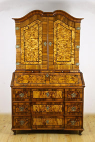 18TH CENTURY, GERMANY, BAROQUE, NUTWOOD, WRITING CABINET