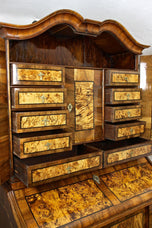 18TH CENTURY, GERMANY, BAROQUE, NUTWOOD, WRITING CABINET