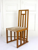 20TH CENTURY, AUSTRIA, ART NOUVEAU DINING CHAIRS, JOSEF HOFFMANN, SET OF 6